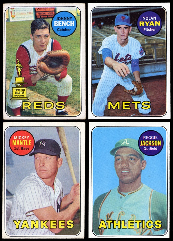 - 1969 Topps Baseball 
Complete Set (EX-MT)
