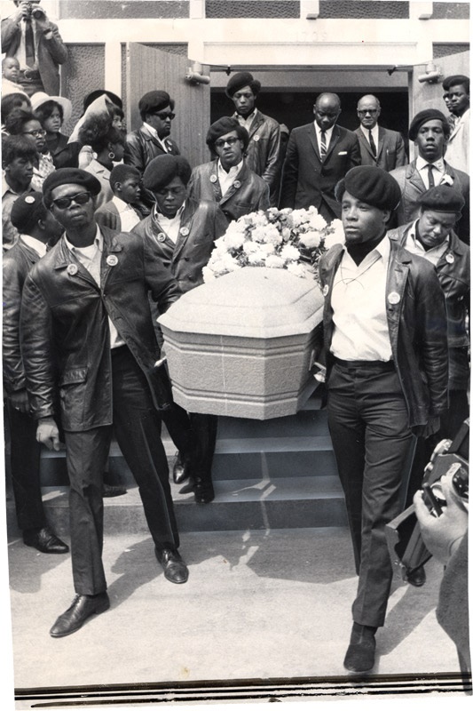 Civil Rights - Bobby Hutton’s Black Panther Funeral (1968)