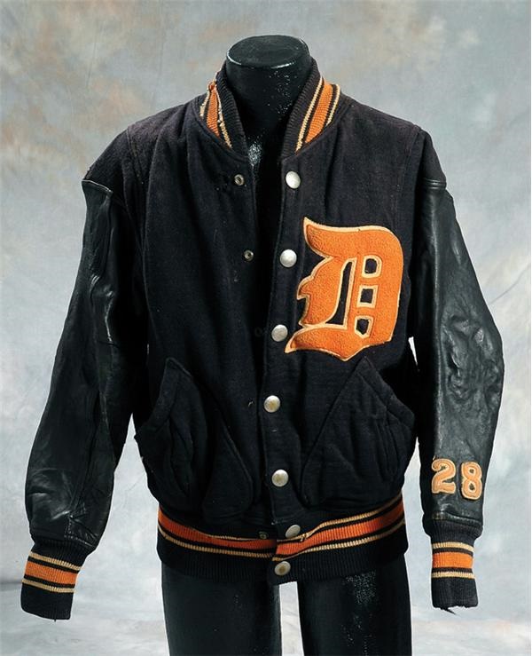 Baseball Equipment - 1940 Archie McKain Detroit Tigers Jacket