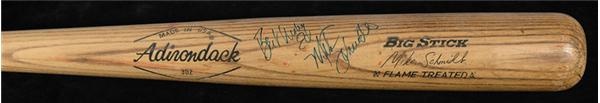 Baseball Equipment - Mike Schmidt/Steve Carlton Game Used Bat