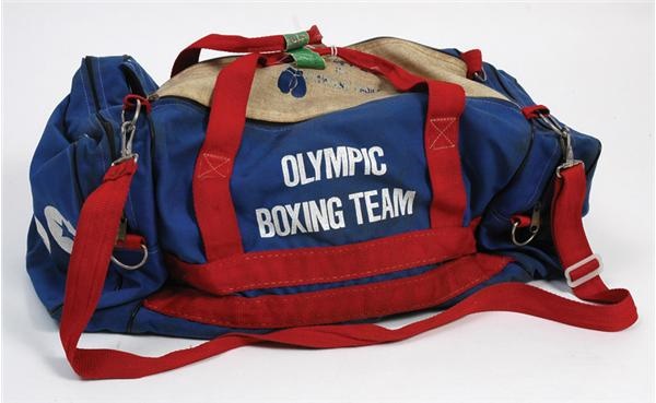 Muhammad Ali & Boxing - Mike Tyson's Olympic Trials Boxing Equipment Bag