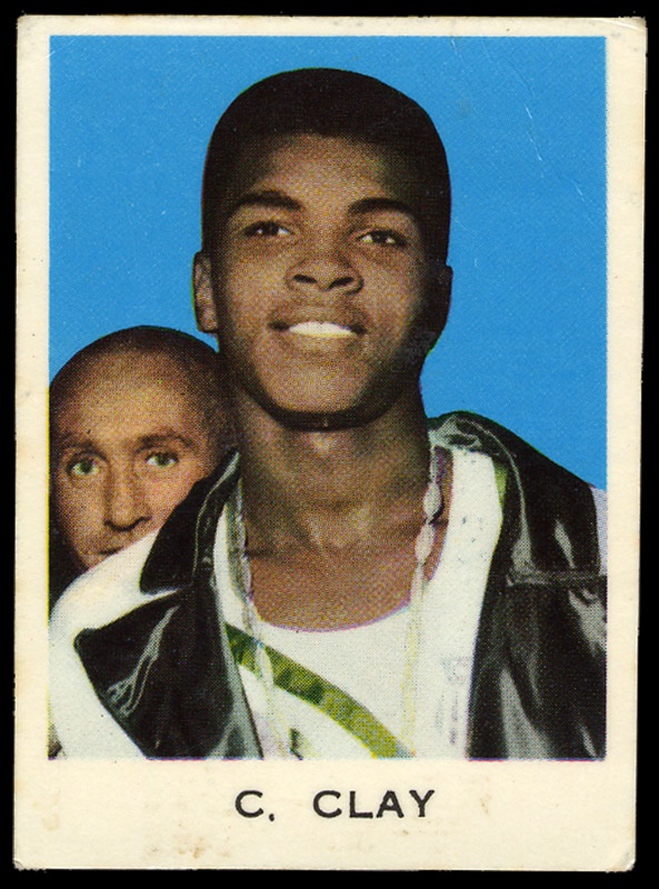 Muhammad Ali & Boxing - Rare Cassius Clay Card
