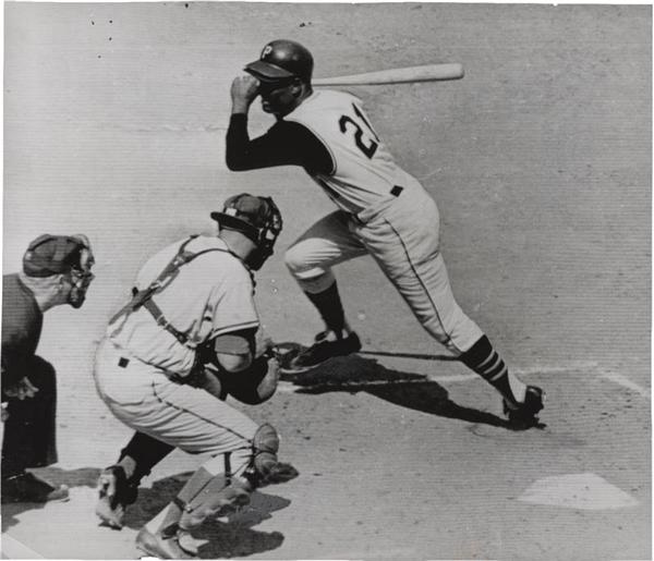 The John O'connor Signed Baseball Collection - 1964 Roberto Clemente Photo