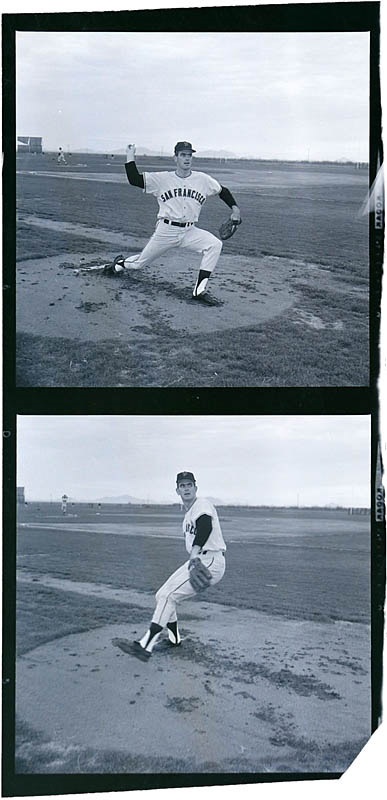 The John O'connor Signed Baseball Collection - 1960s San Francisco Giants Baseball Negatives (40)
