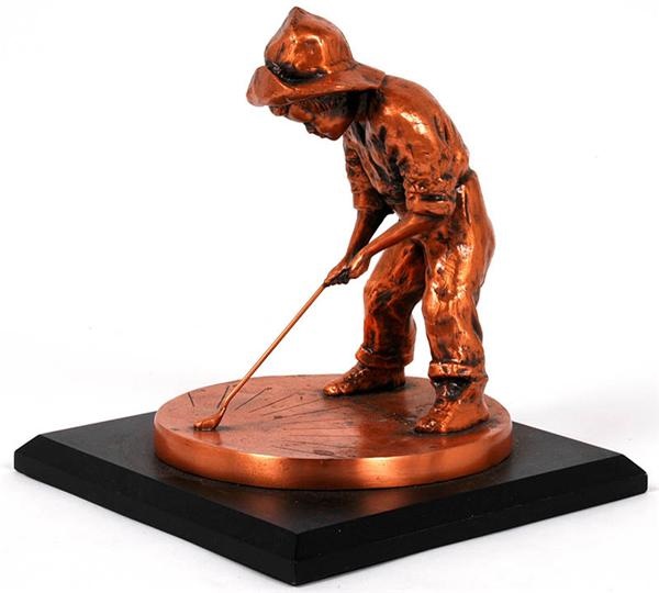 - Pinehurst Golf Country Club Putter Boy Statue by Balfour