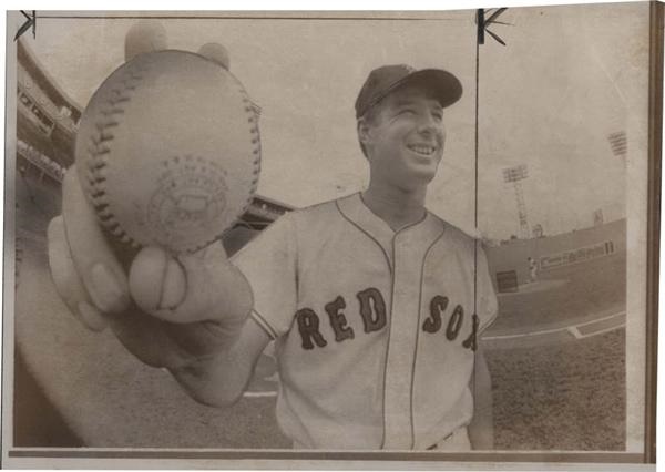 The John O'connor Signed Baseball Collection - Jim Lonborg Baseball Photos (42)