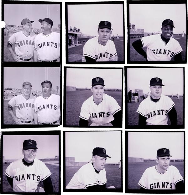 The John O'connor Signed Baseball Collection - 1960s SF Giants Spring Training Negatives (24)