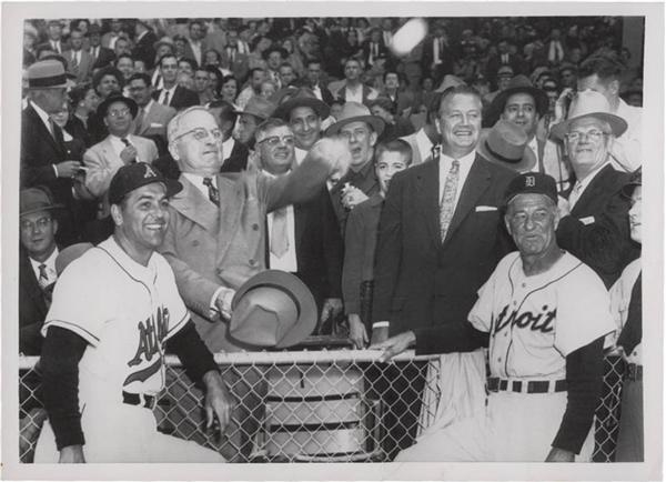 - US Presidents at Baseball Games Photographs (6)