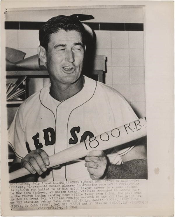 1939-1960 Baseball Hall of Famer Photographs (7)