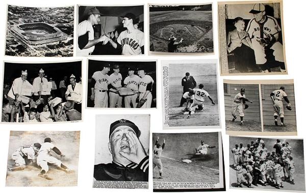 - 1940-1950s Baseball Photograph Lot (31)