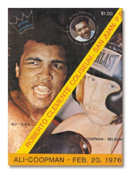 Muhammad Ali & Boxing - Ali-Coopman Rare Site Program