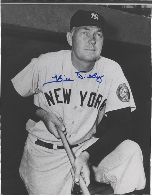 Baseball Autographs - Bill Dickey Vintage Signed Photos from his Estate (10)