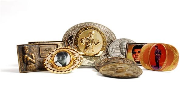Muhammad Ali & Boxing - Muhammad Ali Belt Buckle Collection (10)