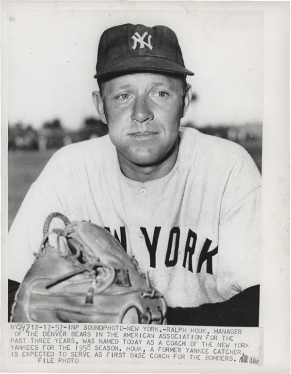 - 1960s Ralph Houk Yankees Manager Wire Photos (94)