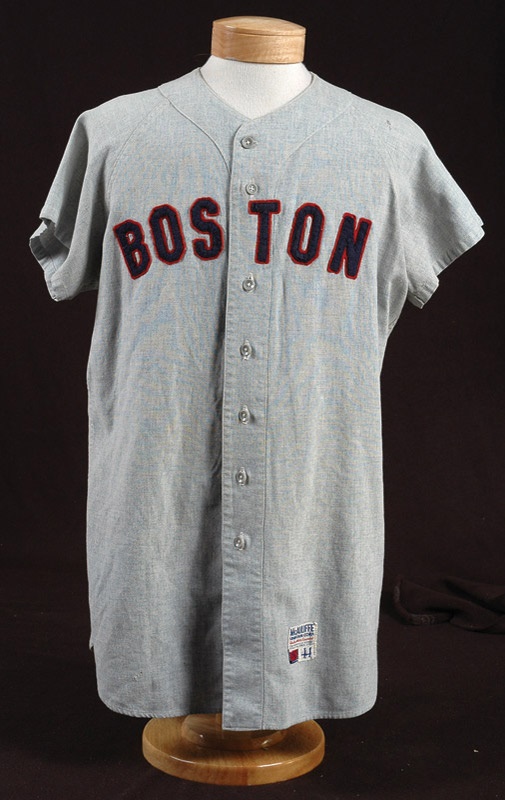 Baseball Equipment - 1969 Boston Red Sox Game Worn Jersey