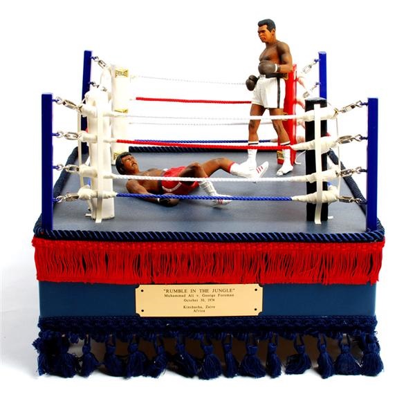 Muhammad Ali & Boxing - Muhammad Ali vs George Foreman Rumble in the Jungle Model