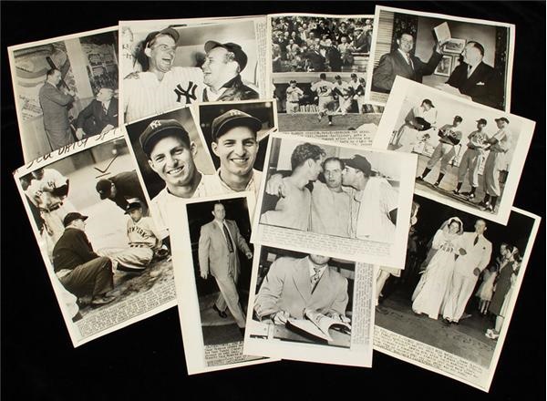 Tommy Henrich NY Yankees Baseball Photographs (28)