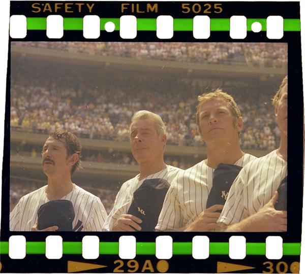 Michael Grossbardt Photography - 1970s Mickey Mantle Joe Dimaggio and Billy Martin Yankees Negative