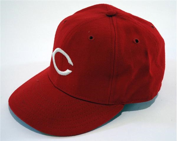 Baseball Equipment - Dave Parker Game Used Cincinnati Reds Cap