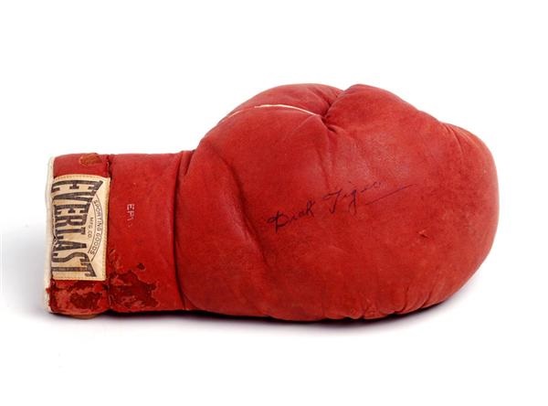 Muhammad Ali & Boxing - Dick Tiger Autographed Boxing Glove (D.1971)
