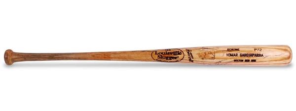 Baseball Equipment - 1999 Nomar Garciaparra Signed Boston Red Sox Game Used Baseball Bat