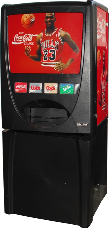 Michael Jordan Coca-Cola Machine