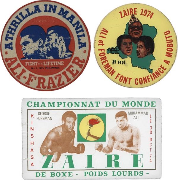 Muhammad Ali & Boxing - Collection of Rare Muhammad Ali Stickers