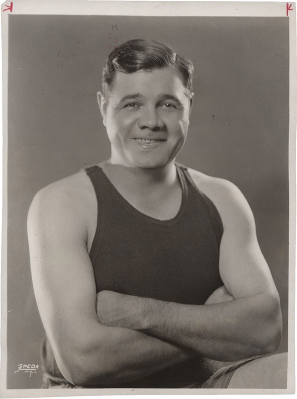 Famous Babe Ruth Baseball Photograph by Apeda (1927)