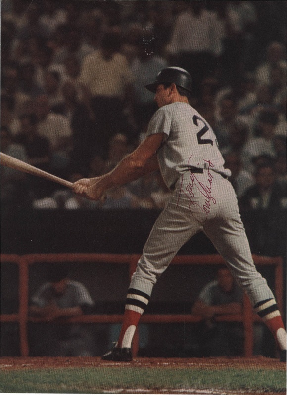 Baseball Autographs - Tony Conigliaro Vintage Signed Photograph