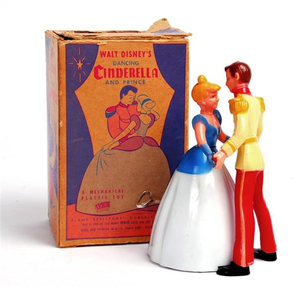 Walt Disney Cinderella Mechanical Toy by Irwin with Original Box