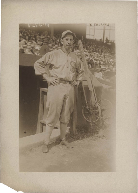 Eddie Collins Chicago White Sox Photograph (1920)