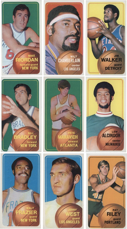 - 1970/71 Topps Basketball Card Near Set EX-MT