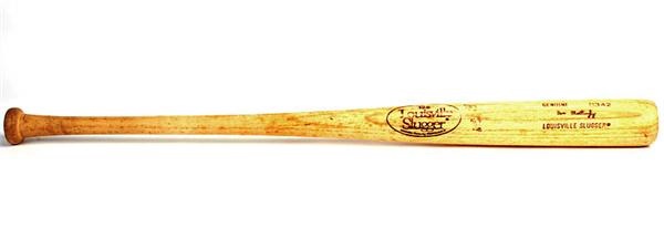 Baseball Equipment - 1986-89 Don Mattingly Yankees Game Used Baseball Bat