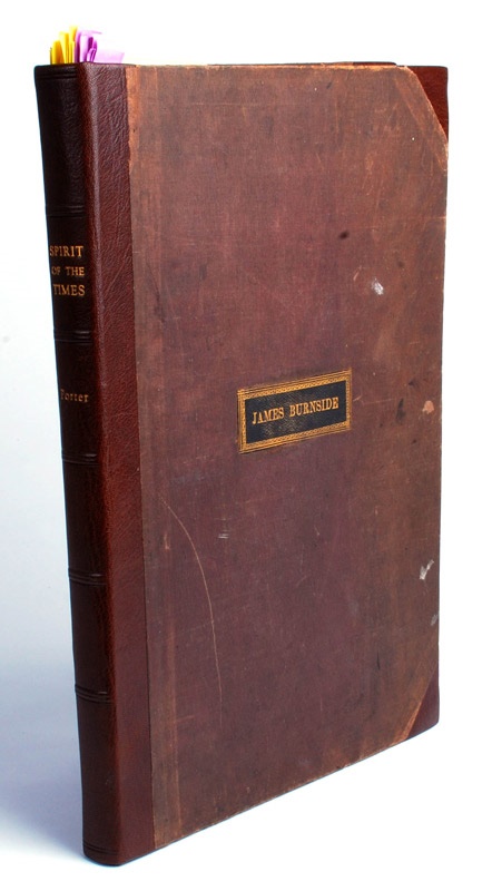 - 1856 Hard Bound Issues Porter's Spirit of the Times Sports Magazine