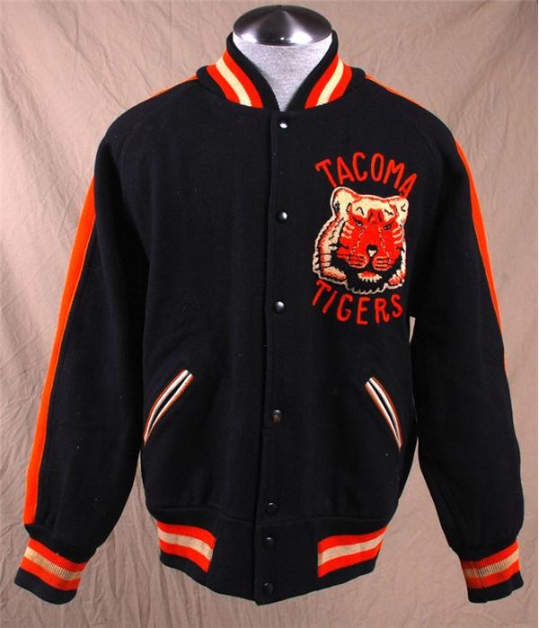 Baseball Equipment - 1980 Tacoma Tigers Minor League Game Used Jacket