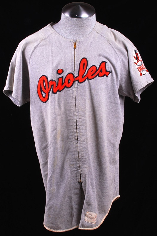 Baseball Equipment - 1960s Baltimore Orioles Minor League Game Used Jersey