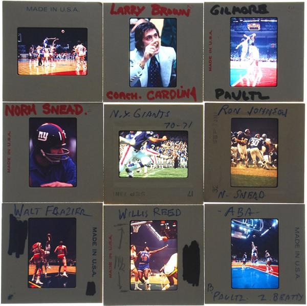 1970s Multi-Sports Original Color Slides with Stars (26)