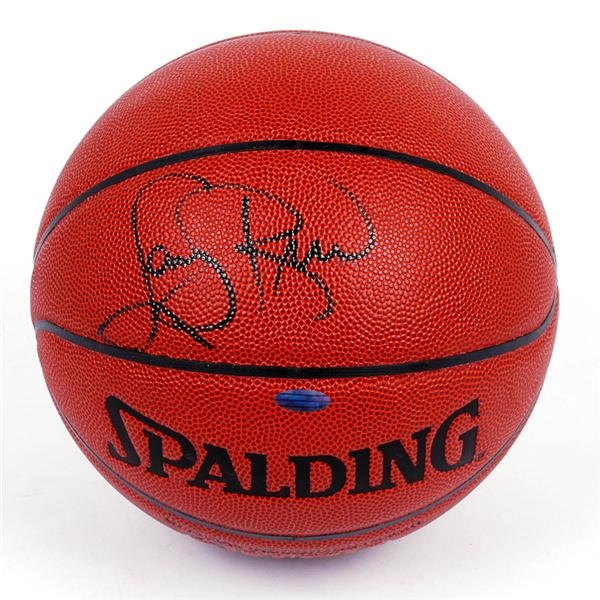 Larry Bird Signed NBA Basketball STEINER