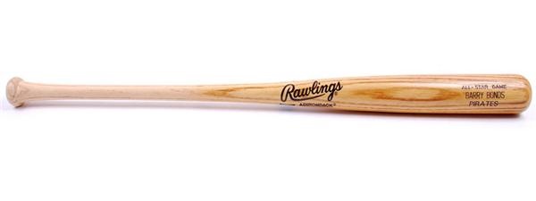 - 1990 Barry Bonds Adirondack Game All Star Baseball Bat