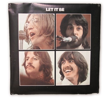 - The Beatles Let It Be Promotional Poster (22x23")