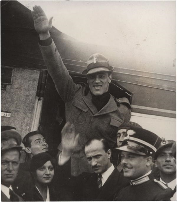 - Primo Carnera in Fascist Uniform (1933)