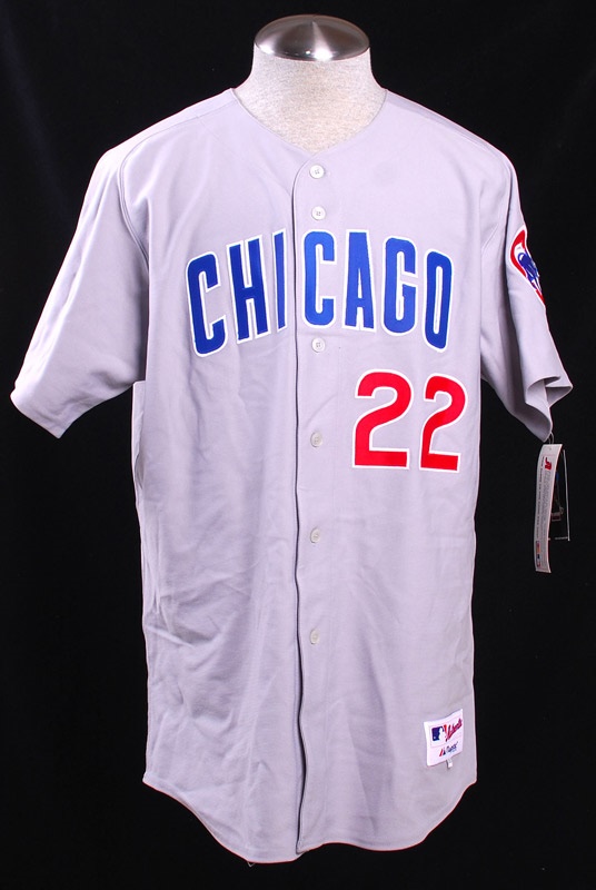 Baseball Autographs - Mark Prior Signed Chicago Cubs Gray Jerseys (5) MLB Authentic