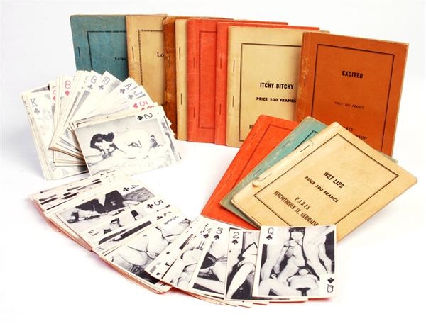 - Erotica Lot with Tijuana Bibles and Playing Cards (15)