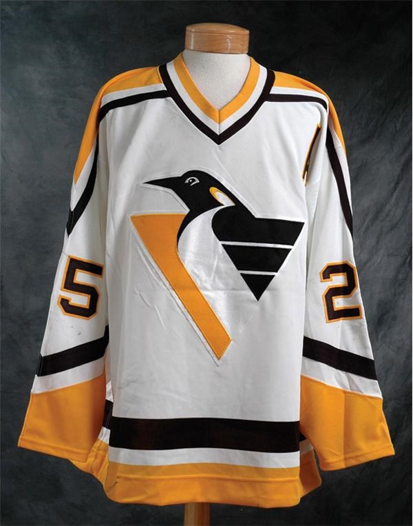 - 1994-95 Kevin Stevens Pittsburgh Penguins Game Worn Jersey