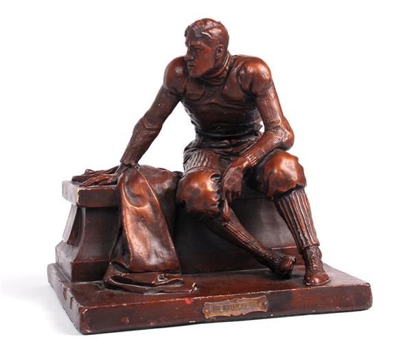 - Incredible 1909 Football Statue
