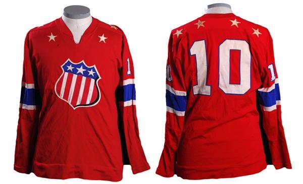 - 1960's Stan Smrke Rochester Americans AHL Game Worn Jersey