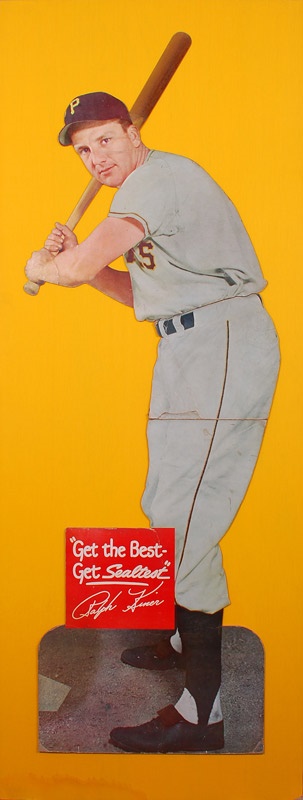 1950s Ralph Kiner Sealtest Life Size Advertising Sign