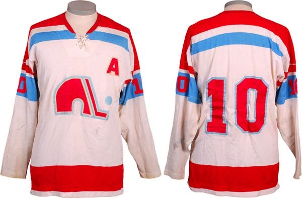 - 1972-73 Pierre Roy Quebec Nordiques WHA Game Worn Jersey
