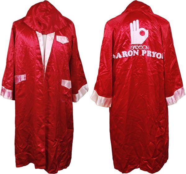 Aaron Pryor Fight Worn Robe