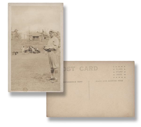 - Babe Ruth Real Photo Postcard as a Boston Red Sox